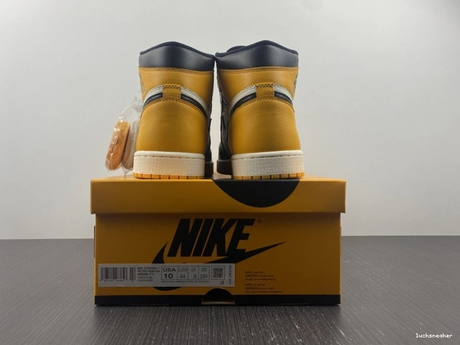 Rep LUCY Yellow High OG Jordan Air Toe 1 555088-711 0823